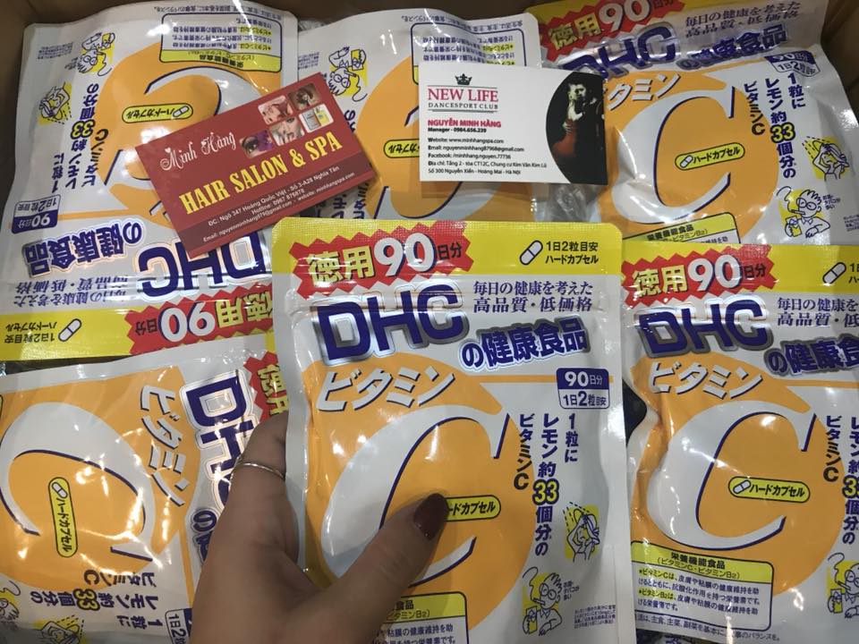 Review - đánh giá Vitamin C DHC nội địa Nhật