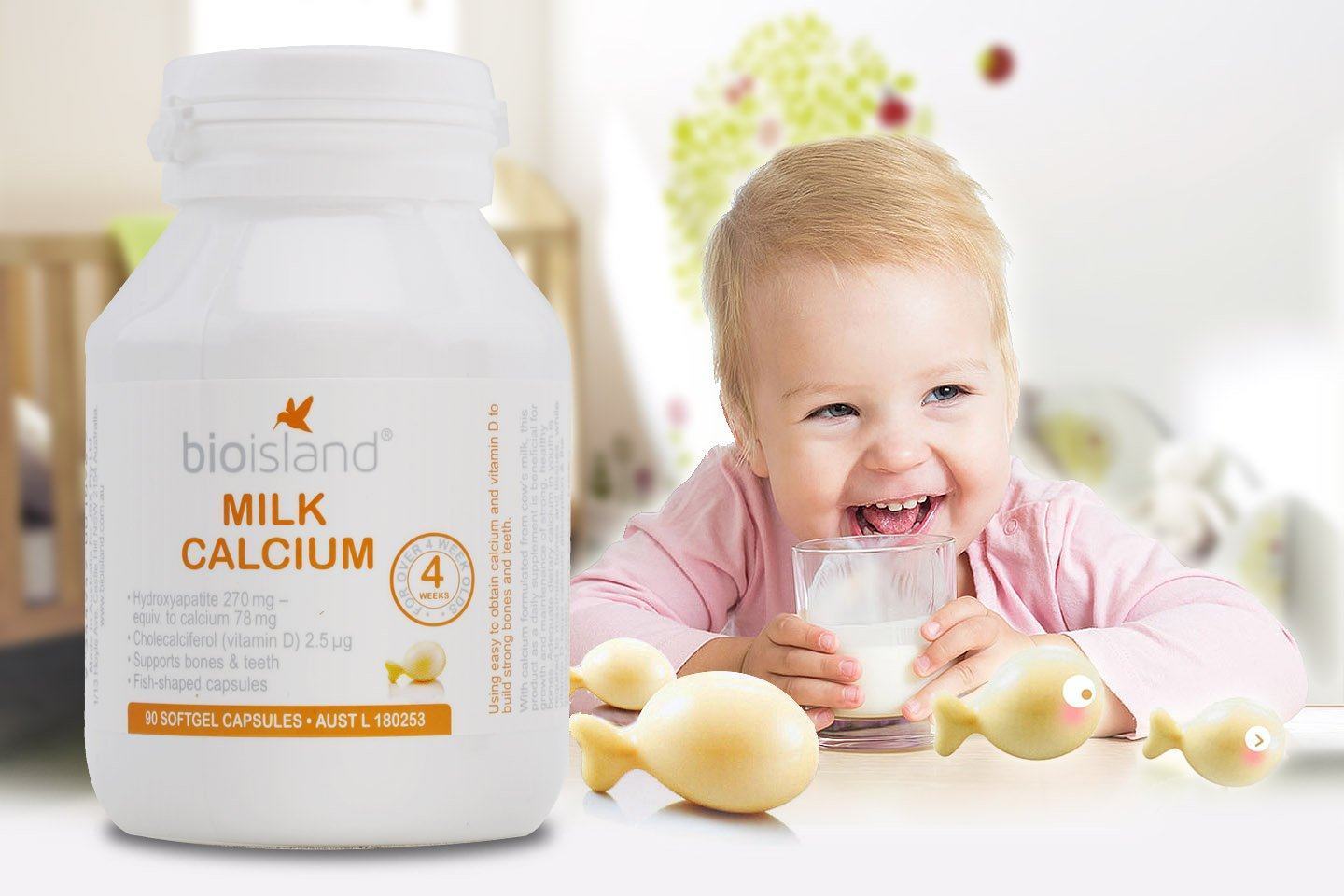 Bio island milk calcium có tốt không?