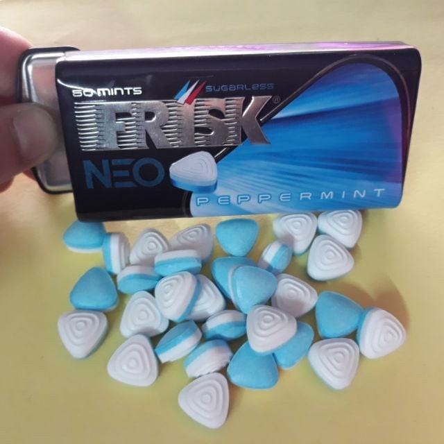 Kẹo Frisk neo có 2 nguồn nhập về Việt Nam là ÚC và Nhật
