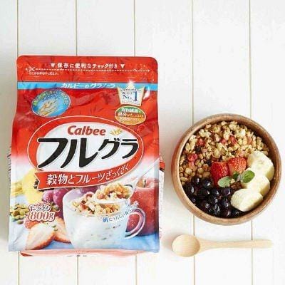 Ngũ cốc calbee có béo không?