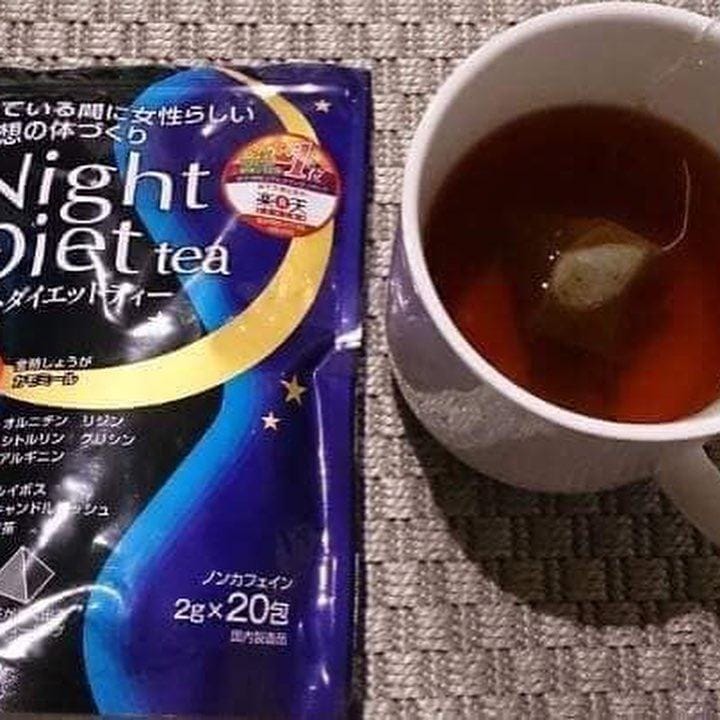 Giới thiệu Trà giảm cân night diet tea Orihiro Nhật Bản