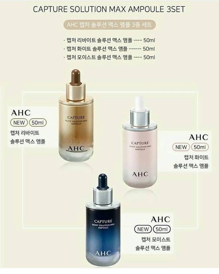 Tinh chất dưỡng da Capture AHC Ampoule
