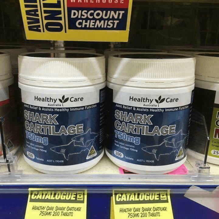 Review sụn vi cá mập của Úc Healthy Care Shark Cartilage 750mg có tốt không?