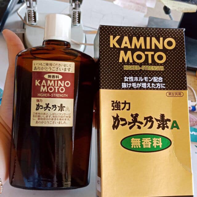 Review thuốc mọc tóc Kaminomoto của Nhật