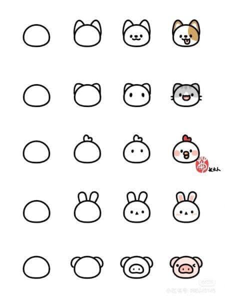 Ứng dụng How to Draw Kawaii Drawings  Cách vẽ con vật hoạt hình đáng yêu   Link tải free cách sử dụng
