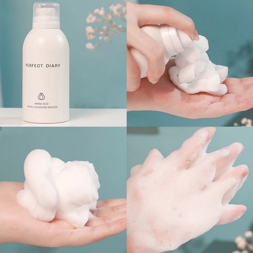 Review sữa rửa mặt Perfect Diary Amino Acid Cleanser