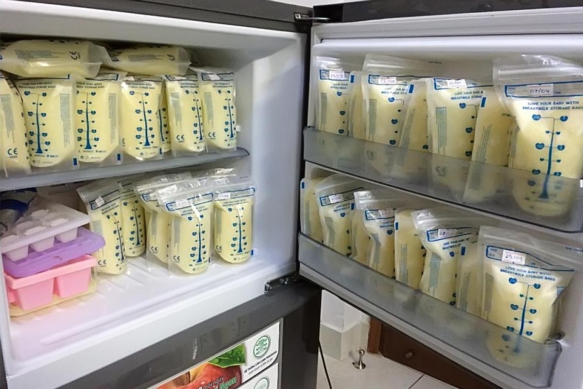 Hướng dẫn trữ đông sữa mẹ 