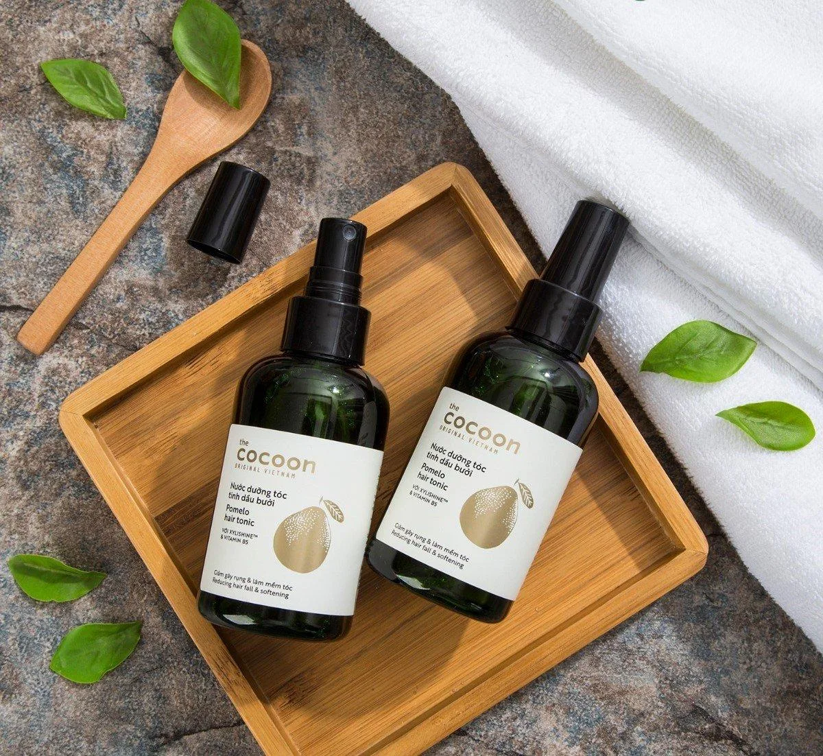 Nước dưỡng tóc tinh dầu bưởi Cocoon