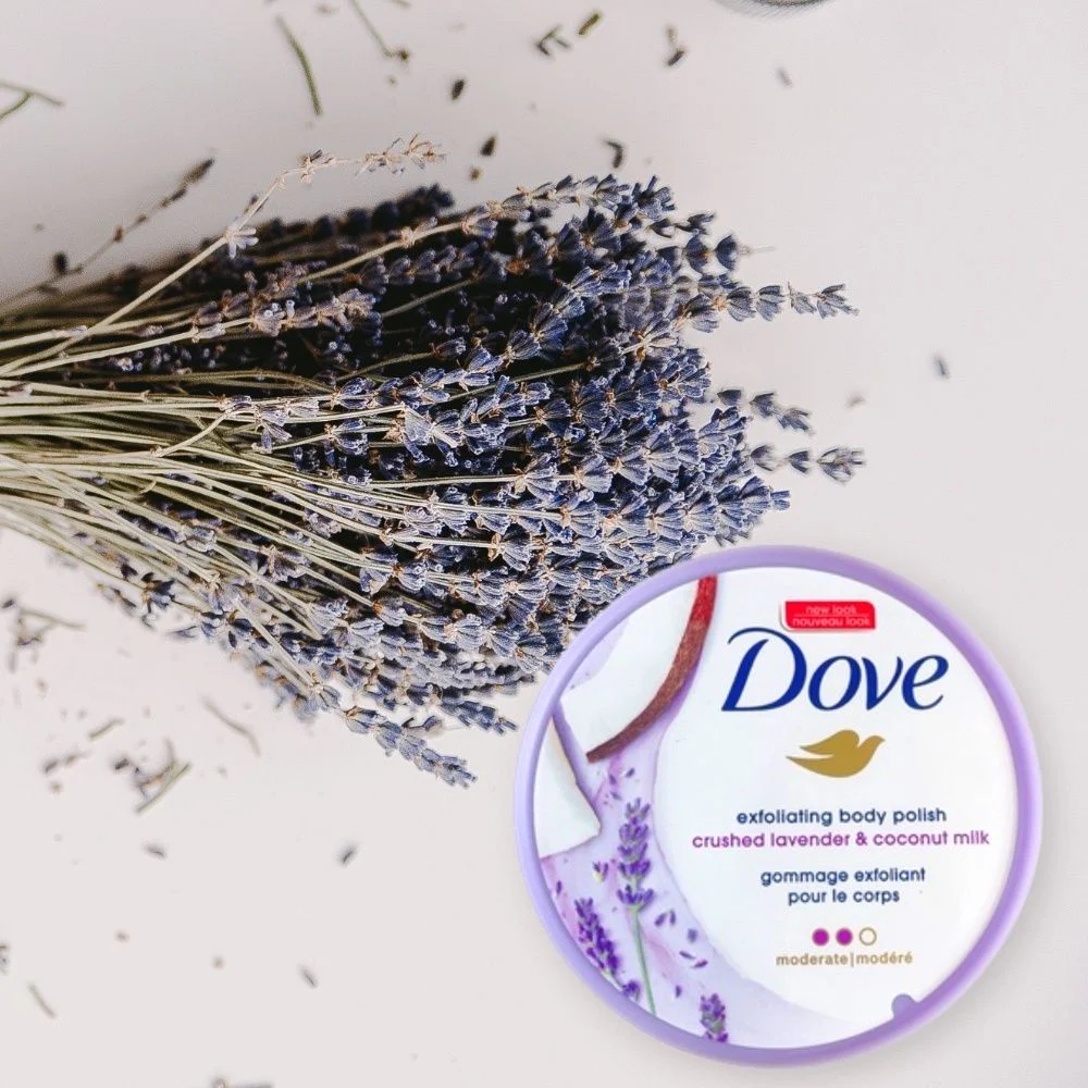 Dove Exfoliating Body Polish Crushed Lavender & Coconut Milk