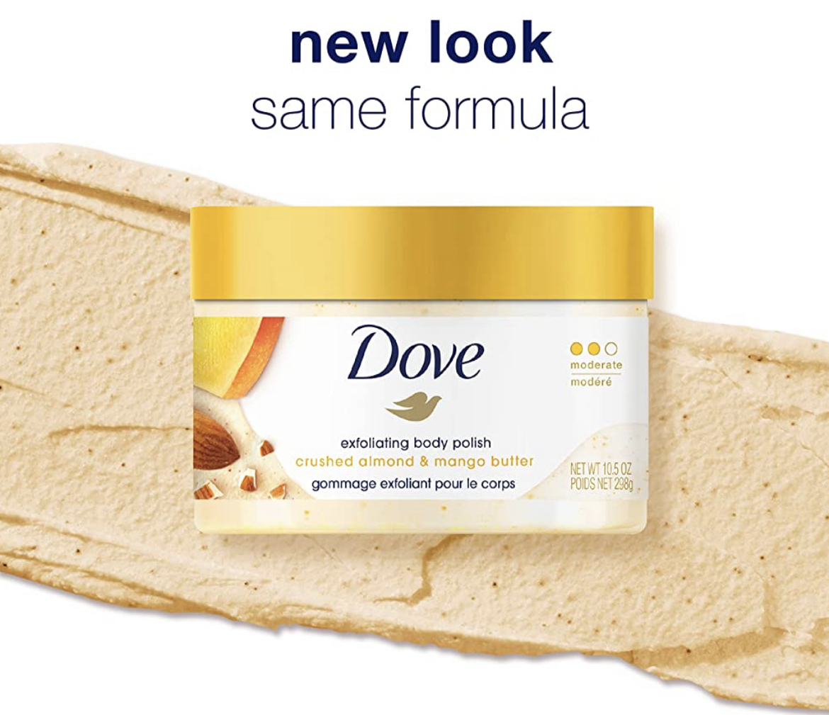 Dove Exfoliating Body Polish Mango Butter & Almond Butter