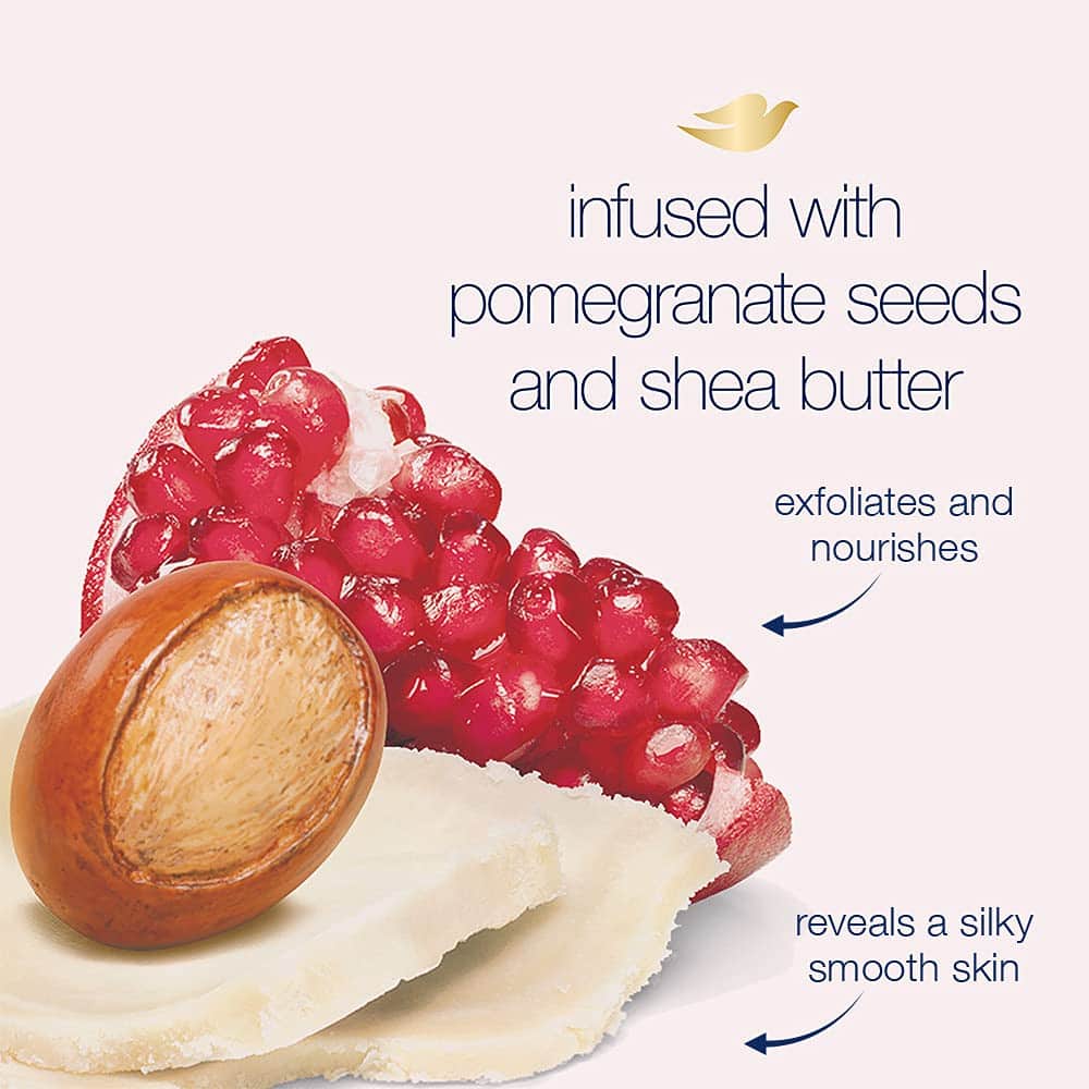 Dove Exfoliating Body Polish Pomegranate Seeds & Shea Butter