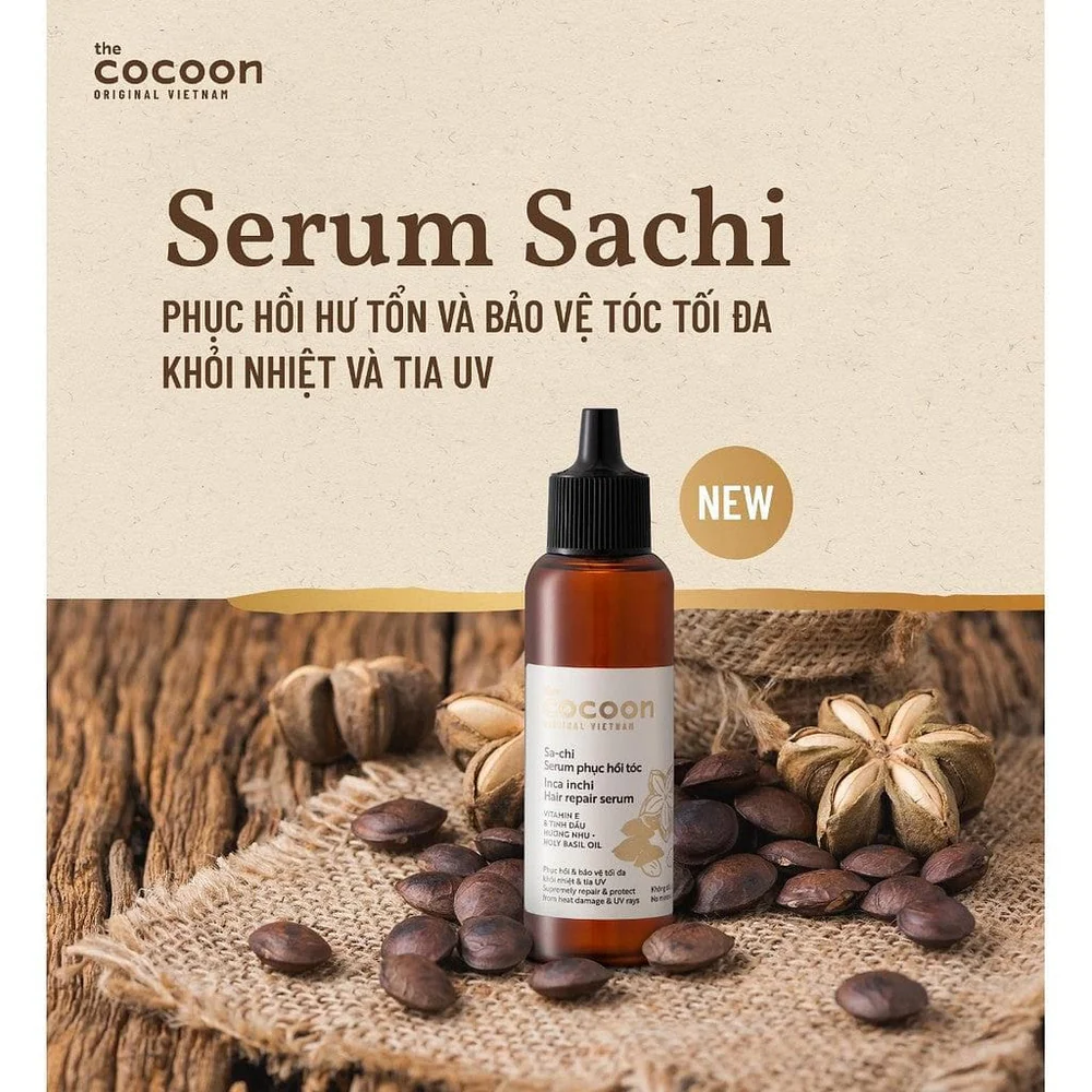 Serum Cocoon Inca Inchi Hair Repair Serum Phục Hồi Tóc